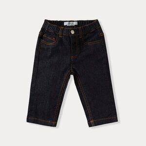 Bonpoint Baby Denim Pants dark denim size 12 Months